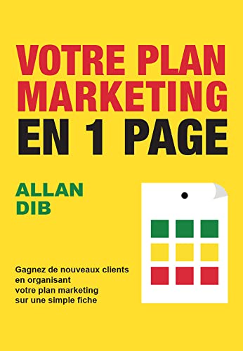 Votre plan marketing en 1 page