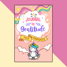 Journal de gratitude licorne
