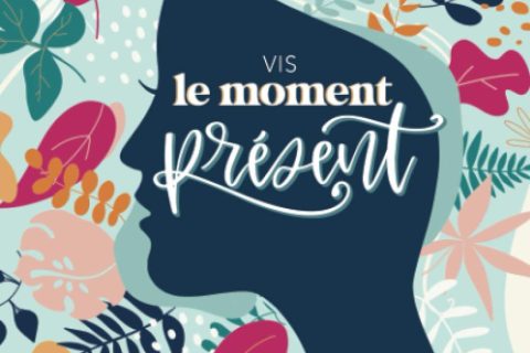 Vis le moment présent - Journal de pleine conscience: Carnet de relaxation et de meditation pour réduire stress & anxiété pour femmes et filles