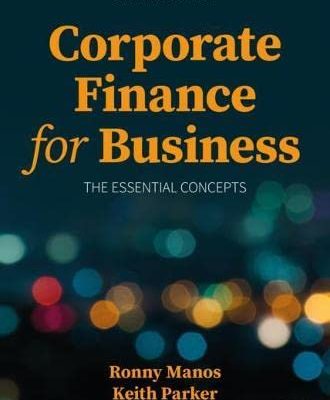 Managing Business Finance: The Essential Concepts