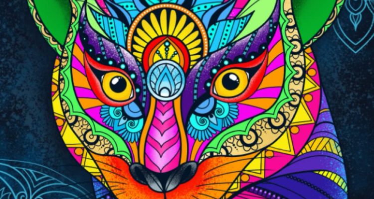 Animaux incroyables: livre de coloriage pour adultes avec des dessins d'animaux relaxants en style mandala