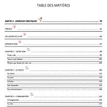 Sommaire des exercices du livre