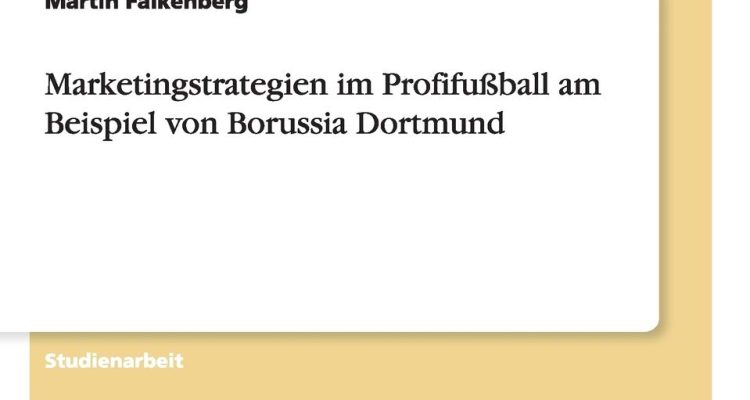 Marketingstrategien im Profifußball am Beispiel von Borussia Dortmund