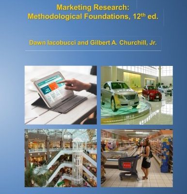 Marketing Research: Methodological Foundations, 12th edition