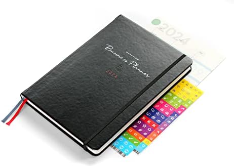 Weekview Business Planner international 2024 A5+ (16 x 23 x 1,5 cm) - Version anglaise