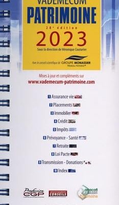 Vademecum du Patrimoine 2023 28e édition