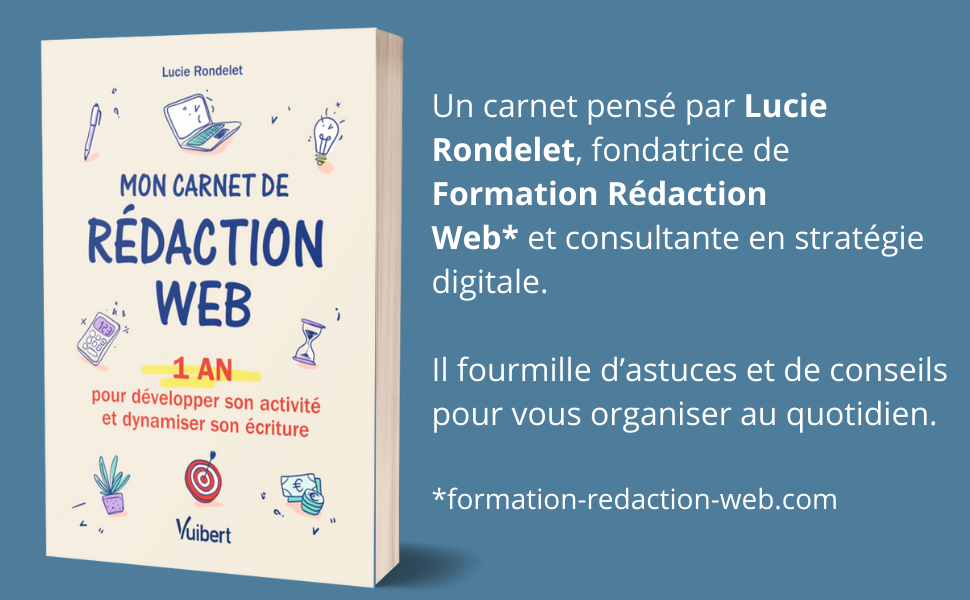mon carnet de rédaction web 