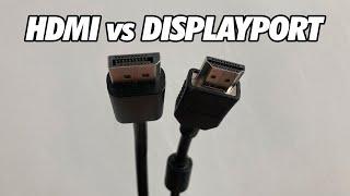 Que Conexion es Mejor? HDMI o Displayport